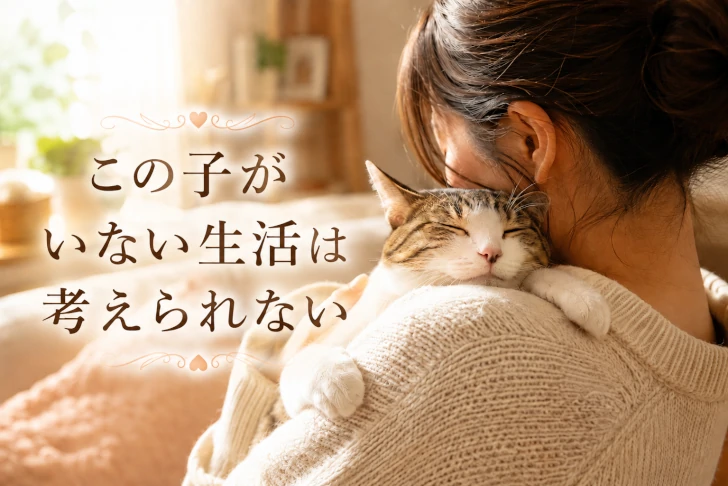 この子がいない生活は考えられない